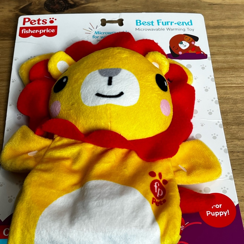 NEW Fisher Price Anxiety Comforting Dog Toy "Best Furr-end" Warming Snuggle - Picture 8 of 8